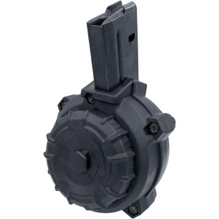 Promag AR-15 7.62x39mm Drum Magazine 50 Rounds Polymer Black