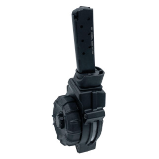 ProMag .380 ACP Pistol Drum Magazine for Bersa Thunder 30 Rounds Polymer Black