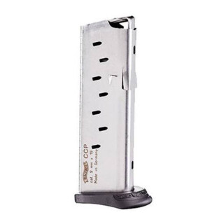 Walther CCP Magazine 9mm Luger 8 Rounds Stainless Steel 50860002