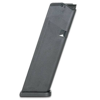GLOCK 17 9mm Luger Factory Magazine 10 Rounds Polymer/Steel Black