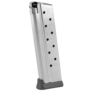 Rock Island Armory Magazine for 1911 .22 TCM/9mm/.38 Super 10 Rounds Steel Blued 38.747