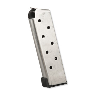Chip McCormick Compact POWER MAG 1911 Magazine .45 ACP 8 Rounds Stainless Steel M-PM-45CP8