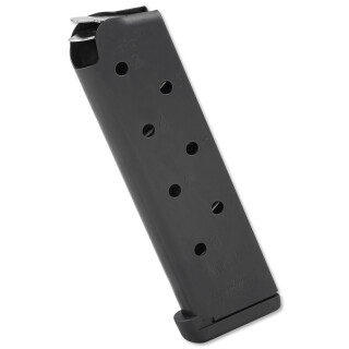 Chip McCormick Custom POWER MAG 1911 Full Size Magazine .45 ACP 8 Rounds Stainless Steel Black M-PM-45FS8-B