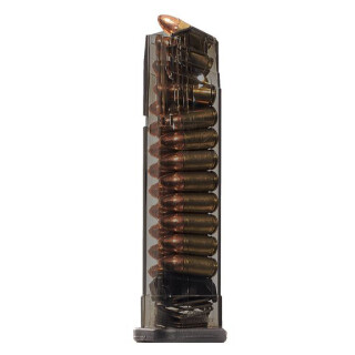 Elite Tactical Systems Pistol Magazine 9mm Luger 21 Rounds For Sig Sauer P320 Carbon Smoke