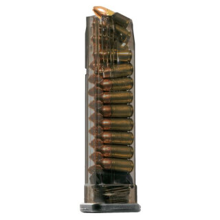 Elite Tactical Systems Pistol Magazine 9mm Luger 21 Rounds For S&W M&P9 Carbon Smoke