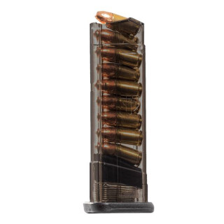 Elite Tactical Systems Pistol Magazine 9mm Luger 9 Rounds For S&W M&P Shield Carbon Smoke