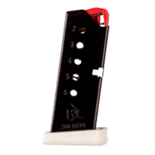 Taurus Spectrum 6 Round Magazine .380 ACP White Basepad
