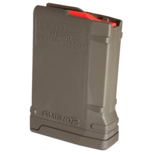 Amend2 AR-15 10 Round Magazine Mod-2 .223 Remington/5.56 NATO OD Green  556MOD2ODG10