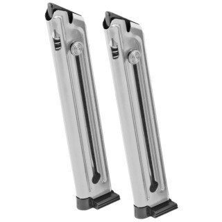 Ruger Mark III & Mark IV Magazine .22 Long Rifle 10 Rounds Steel E-Nickel 2 Pack