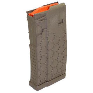Hexmag AR-10/SR-25 Magazine .308/7.62 NATO 10 Rounds Polymer Flat Dark Earth