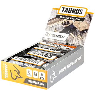 Taurus G3 Magazine 12 Pack 9mm Luger 15 Rounds Steel Black