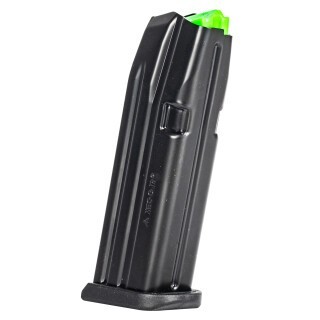 Mec-Gar Glock 19 Magazine 9mm Luger 15 Rounds Steel Black