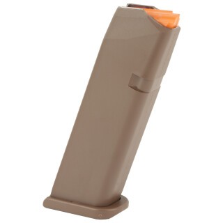GLOCK 17 9mm Gen 5 Factory Magazine 17 Rounds Steel FDE 47459