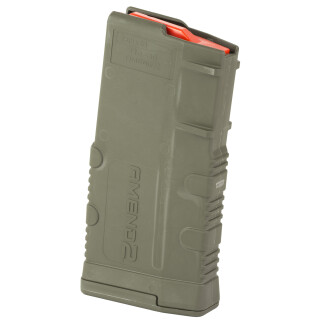 Amend2 Mod-2 DPMS LR-308/SR-25 20 Round Magazine .308 Winchester Anti-tilt Super Follower Stainless Steel Spring Polymer OD Green