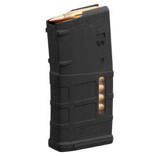Magpul PMAG AR10/SR25/M110 Gen M3 Window Magazine .308/7.62 NATO 20 Rounds Polymer Black 