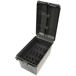 MTM\Case-Gard Tactical Magazine Can Multi Mag AR-15/Pistol Plastic Black TMCLE