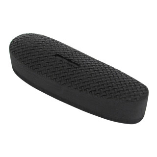 Pachmayr D750B Large Decelerator Field Style Recoil Pad with Basket Weave Pattern 1" Thick Black