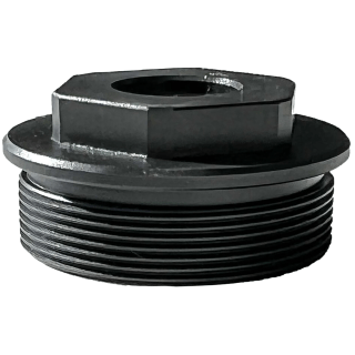 Banish Direct Thread HUB Mount 1/2x28 Banish 46 Titanium Black