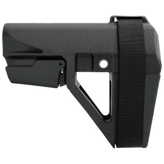 SB Tactical SBA5 Pistol Stabilizing Brace Mil-Spec 5 Position Black