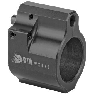 ODIN Works AR-15 .750" Adjustable Gas Block Low Profile Steel Black