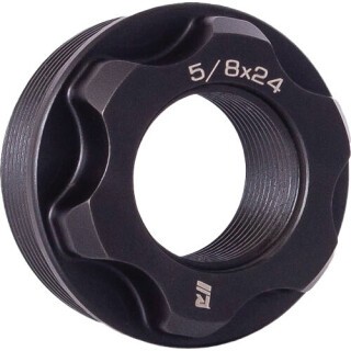 Rugged Suppressors Obsidian Fixed Mount .578x28 Black 