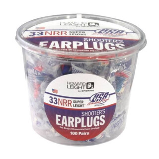 Howard Leight Super Light Ear Plugs Foam Multicolor 100 Pairs 3113