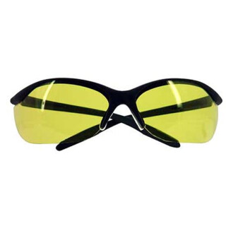 Howard Leight Vapor II Glasses Black and Amber R-01536