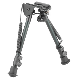 Harris Ultra-light Bipod 1A2-L Sling Swivel Stud Mount 9" to 13" Telescoping/Folding Legs Aluminum Matte Black
