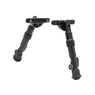 UTG Recon Flex KeyMod Adjustable Bipod 5.7-8" Aluminum Black 