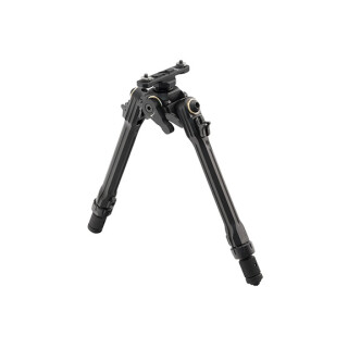 Leapers UTG TBNR Bipod 8.5"-11" Center Height M-LOK Mounted Spiral Guided Black TLUB01M