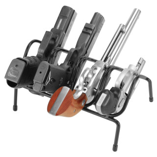 Lockdown 4 Handgun Rack Over-Molded Wire Construction Matte Black Finish