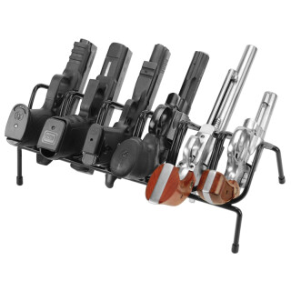 Lockdown 6 Handgun Rack Over-Molded Wire Construction Matte Black Finish