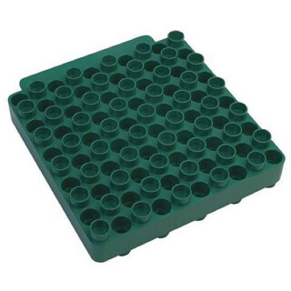 RCBS Universal Case Loading Block Two Sided 50 Case Capacity Polymer Green 9452