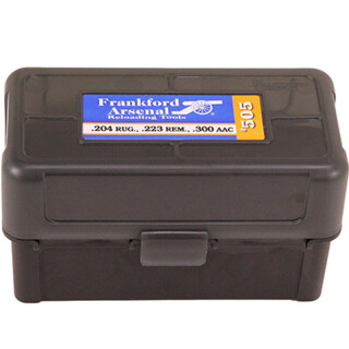 Frankford Arsenal Hinge-Top Ammo Box #505 50 Round .223 Remington and Similar 1083786