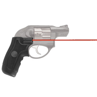 Crimson Trace LG-415 Red LaserGrip For Ruger LCR/LCRX Polymer/Rubber Construction Matte Black