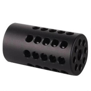 Tactical Solutions Pac-Lite Compensator 1" Outside Diameter 1/2x28 Thread Pitch .22 Long Rifle Compatible Matte Black Finish