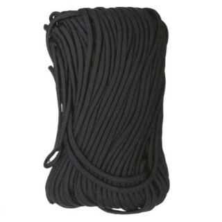 Tac Shield 550 Paracord 7 Strand Nylon Braided 100' Black 03010