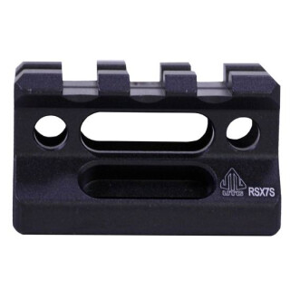 Leapers UTG PRO Super Slim Picatinny Riser Mount .75" High Three Slot Aluminum Black 