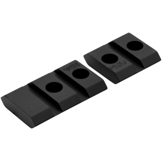 Warne Vapor Marlin & Henry Lever Action Scope Base Set Aluminum Matte Black 