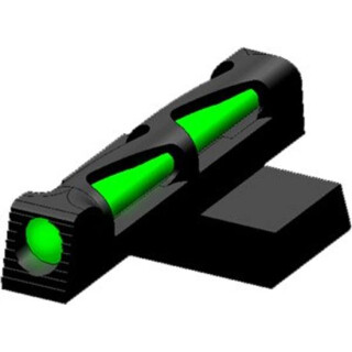 HiViz LITEWAVE Springfield 1911 Range Officer Fiber Optic Front Sight Height 0.180" Red/Green/White Steel Black SF2015