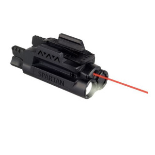 LaserMax Spartan Handgun Red Laser Sight AAA Battery Black SPS-C-R