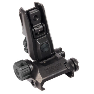 Magpul MBUS Pro LR AR-15 Adjustable Rear Sight Black MAG527