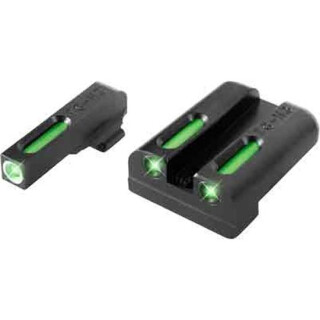 TRUGLO TFX Walther PPS Tritium Night Sight Set Green / Green TG13WA2A