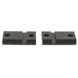 Warne Maxima Two Piece Weaver Base For Ruger American Steel Matte Black M902/902M