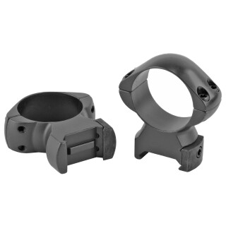 Weaver 30mm Grand Slam Steel Top Mount Scope Rings High Matte Black 49309
