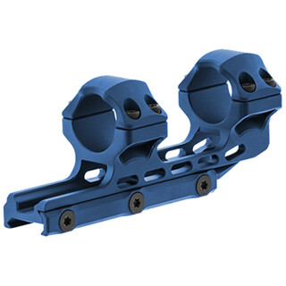 Leapers UTG ACCU-SYNC 1" High Profile 34mm Offset Pic. Rings, Blue