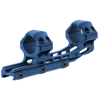 Leapers UTG ACCU-SYNC 1" High Profile 50mm Offset Pic. Rings, Blue