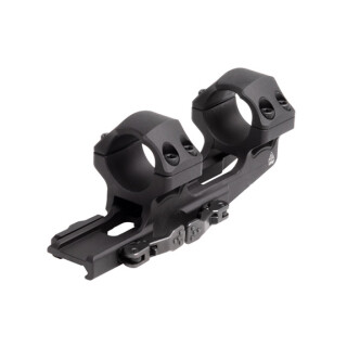 Leapers UTG ACCU-SYNC 1" QR Cantilever Mount Medium Profile 34mm Offset Black