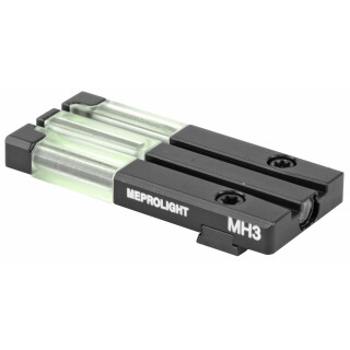Meprolight FT Bullseye Micro Optic Pistol Sight Fiber Optic And Tritium Green For Glock
