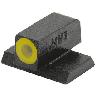 Meprolight Hyper-Bright Tritium Front Day and Night Wedge Sight Phosphorescent Yellow Ring for Kimber 1911 Pistols